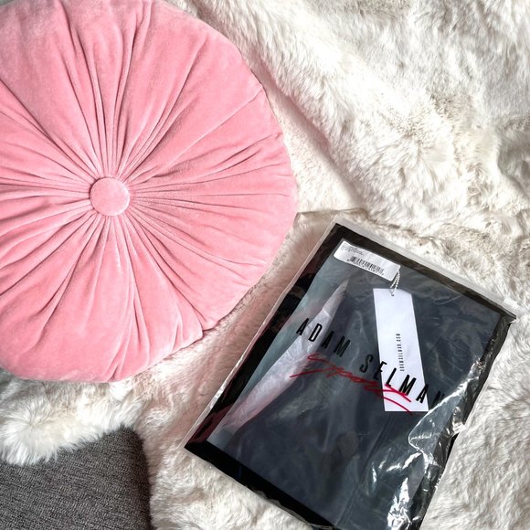 NWT Stunning Adam Selman Sport Liquid Latex "Branded Band Bra" - Picture 12 of 13